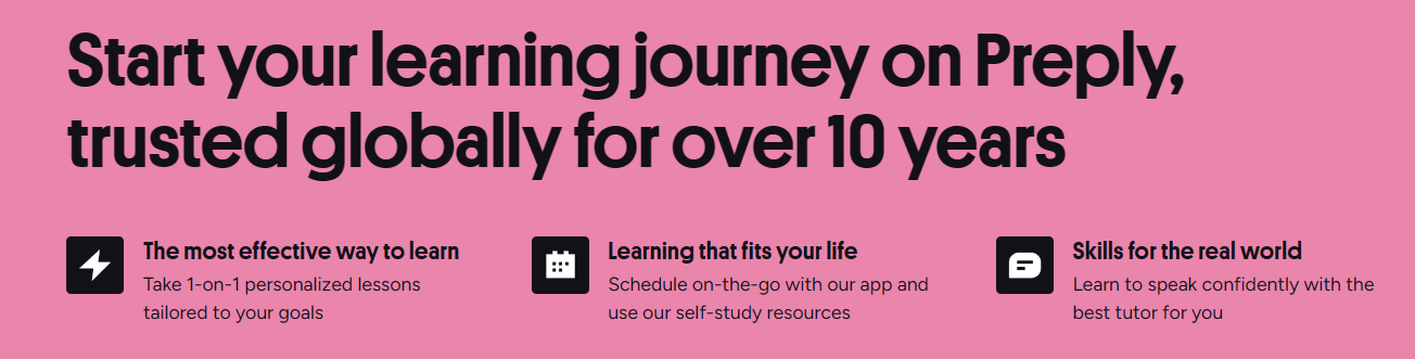 Preply Start Learning